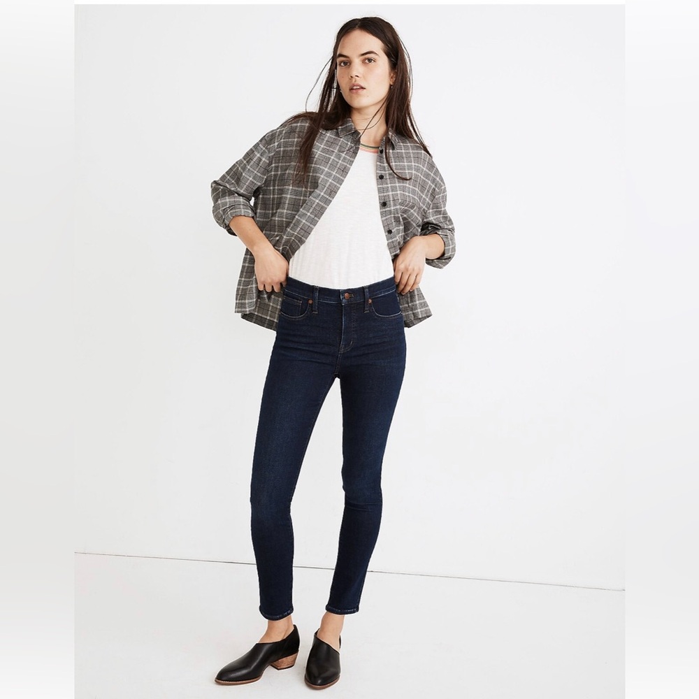 Madewell 9" Mid-Rise Skinny Jeans in Orland Wash: TENCEL™ Denim Edition
